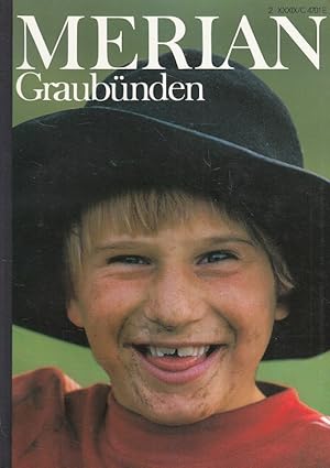 Seller image for Graubünden - Merian Heft 2/1986 - 39. Jahrgang for sale by Versandantiquariat Nussbaum