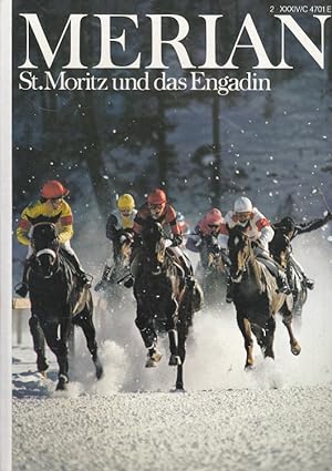 Seller image for St. Moritz und das Engadin - Merian Heft 2/1981 - 34. Jahrgang for sale by Versandantiquariat Nussbaum