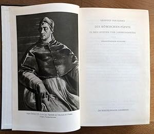 Seller image for Die rmischen Ppste in den letzten vier Jahrhunderten. Vollstndige Ausgabe. for sale by Antiquariat Lohmann
