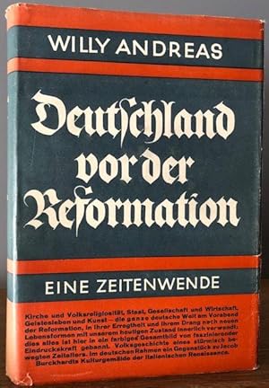 Bild des Verkufers fr Deutschland vor der Reformation. Eine Zeitenwende. zum Verkauf von Antiquariat Lohmann