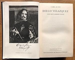 Imagen del vendedor de Diego Velazquez und sein Jahrhundert. a la venta por Antiquariat Lohmann