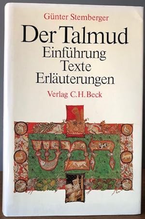 Seller image for Der Talmud. Einfhrung, Texte, Erluterungen. for sale by Antiquariat Lohmann
