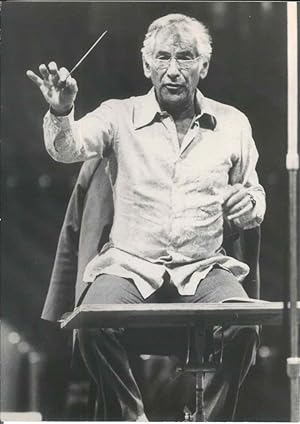 L. Bernstein conducting