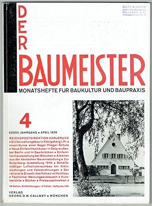 Der Baumeister - Heft 4, 1939