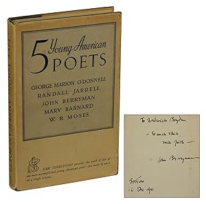Seller image for Five Young American Poets for sale by Burnside Rare Books, ABAA