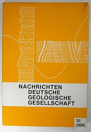 Immagine del venditore per Nachrichten Deutsche Geologische Gesellschaft. Heft 35 - 1986. venduto da Brbel Hoffmann