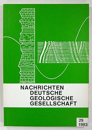 Immagine del venditore per Nachrichten Deutsche Geologische Gesellschaft. Heft 29 - 1983. venduto da Brbel Hoffmann