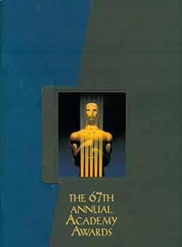 Imagen del vendedor de 67th Annual Academy Awards. (Oscars Program brochure.) a la venta por Wittenborn Art Books