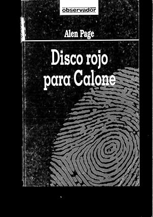 Seller image for DISCO ROJO PARA CALONE for sale by Papel y Letras