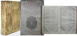 Codicis Iustinaini D. N. Sacratissimi Prinicpis PP. Augusti, Repetitae Praelectionis Libri XII No...