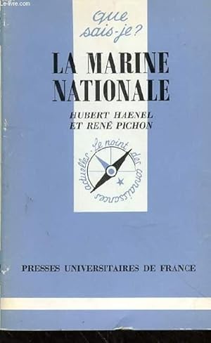 Immagine del venditore per QUE SAIS-JE? - LA MARINE NATIONALE N2252 venduto da Le-Livre