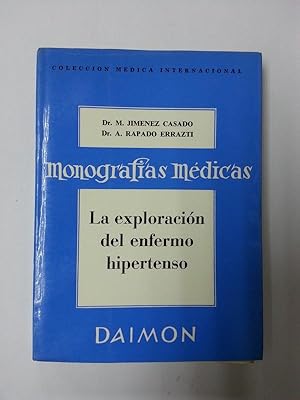 Imagen del vendedor de La exploracion del enfermo hipertenso a la venta por Libros Ambig