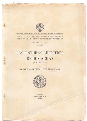 Immagine del venditore per LAS PINTURAS RUPESTRES DE DOS AGUAS (VALENCIA) venduto da Libreria 7 Soles