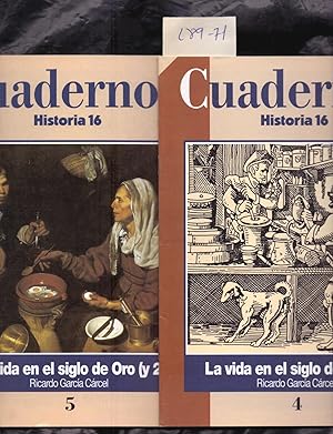 Seller image for LA VIDA EN EL SIGLO DE ORO (DOS TOMOS,OBRA COMPLETA) for sale by Libreria 7 Soles