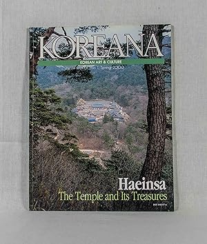 Bild des Verkufers fr Koreana: Korean Art & Culture, Vol. 14, No. 1 (Spring 2000): "Haeinsa: The Temple and Its Treasures". zum Verkauf von Versandantiquariat Waffel-Schrder