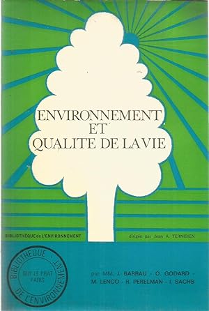 Environnement et qualité de la vie