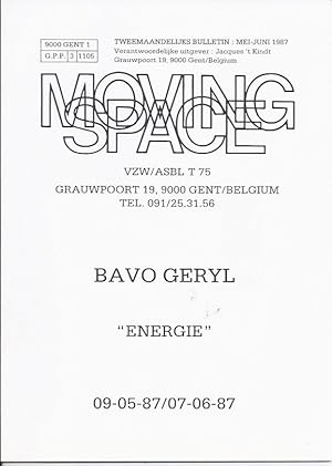 Image du vendeur pour Bavo Geryl : "Energie" mis en vente par The land of Nod - art & books