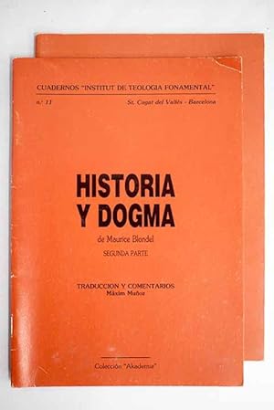 Imagen del vendedor de Historia y dogma a la venta por Alcan Libros