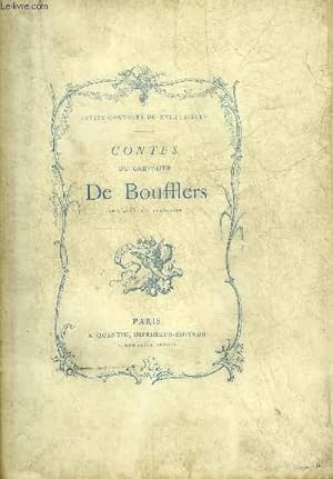 Bild des Verkufers fr CONTES DU CHEVALIER DE BOUFFLERS - COLLECTION PETITS CONTEURS DU XVIIIE SIECLE. zum Verkauf von Le-Livre