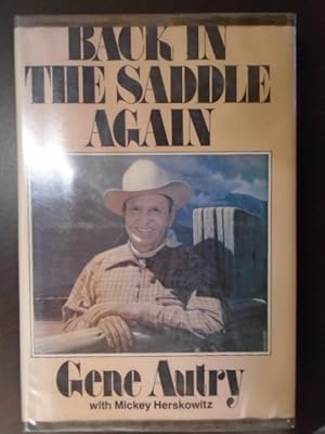 Seller image for Back in the Saddle Again for sale by Archives Books inc.