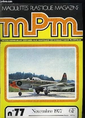 Immagine del venditore per MAQUETTES PLASTIQUE MAGAZINE N 77 - Lockheed F-80 Shooting Star par Maurice Mouton, Comment photographier les maquettes par Alain Pelletier, AMX 13 DCA par Alain Verwicht, Duesenberg Town-Car par Daniel Desfontaines, Uniformes camoufls de la Luftwaffe venduto da Le-Livre