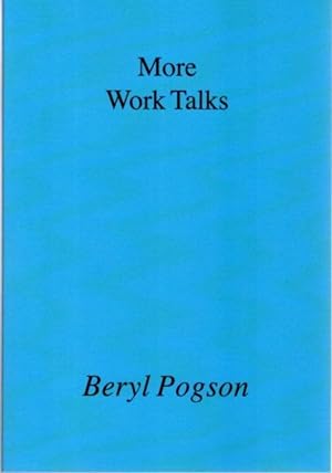 Immagine del venditore per MORE WORK TALKS venduto da By The Way Books