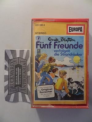 Bild des Verkufers fr Fnf Freunde Folge Nr.7: verfolgen die Strandruber [Hrkassette]. zum Verkauf von Druckwaren Antiquariat