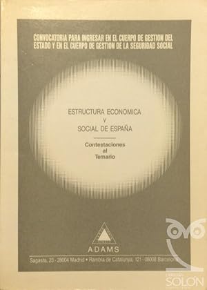 Estructura económica y social de España
