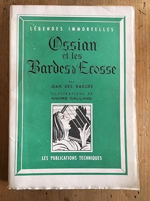 Imagen del vendedor de Ossian et les bardes d'Ecosse a la venta por Librairie des Possibles