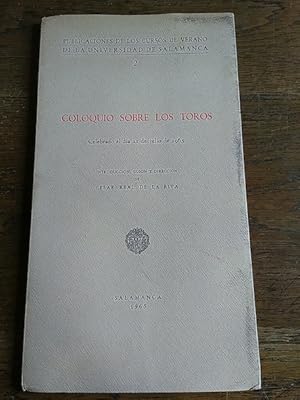 Imagen del vendedor de COLOQUIO SOBRE LOS TOROS celebrado el da 21 de julio de 1965 a la venta por Librera Pramo