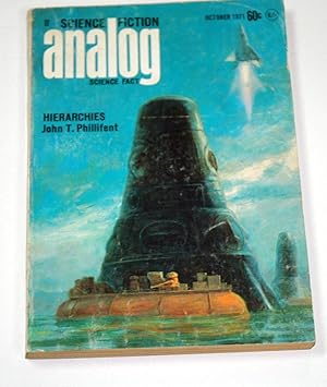 Immagine del venditore per Analog Science Fiction: October 1971 venduto da Preferred Books