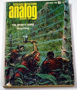 Imagen del vendedor de ANALOG Science Fiction/ Science Fact: November, Nov. 1968 a la venta por Preferred Books