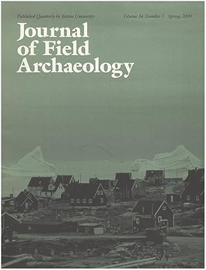 Immagine del venditore per Journal of Field Archaeology (Vol 34, Number 1, Spring 2009) venduto da Diatrope Books