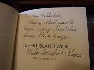 Seller image for DESERT ISLAND WINE for sale by Old Scrolls Book Shop