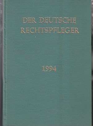 Der Deutsche Rechtspfleger Jahrgang 1994