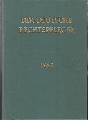 Der Deutsche Rechtspfleger Jahrgang 1982