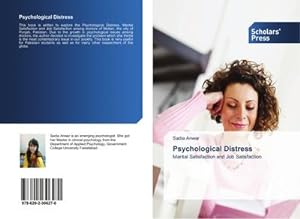 Image du vendeur pour Psychological Distress : Marital Satisfaction and Job Satisfaction mis en vente par AHA-BUCH GmbH