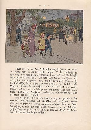 Auf dem Land und in der Stadt. Lustige Schulstunden. Mit Bildern von Otto Kubel u. Gertrud Caspari.