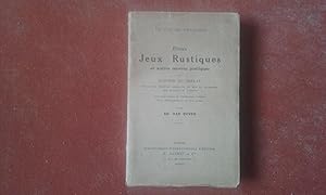 Seller image for La Pliade Franaise - Divers Jeux Rustiques et autres  uvres potiques, publi sur l'dition originale de 1558 et augments des lettres de l'auteur for sale by Librairie de la Garenne