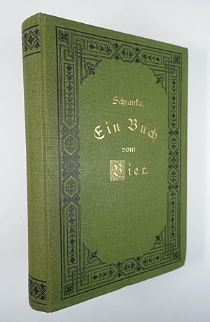 Bild des Verkufers fr Ein Buch vom Bier. Cerevisiologische Studien und Skizzen. 2 Tle. in 1 Band. Frankfurt a. d. Oder, B. Waldmann 1886. 8. XIII, 274 S; 2 Bll., (275-) 591 S., 1 Bl., blind- u. schwarzgepr. OLwd. zum Verkauf von Antiquariat Johannes Mller