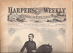 Seller image for Harper's Weekly: A Journal of Civilization January 25, 1862 (reissue copy) for sale by Auldfarran Books, IOBA