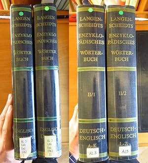 Langenscheidts enzyklopädisches Wörterbuch der englischen und deutschen Sprache; Teil 1., Englisc...