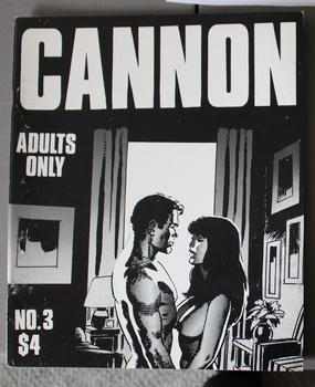 CANNON #3 - Number Three (Trade Paperback ADULT Comic Graphic Novel; Original Series.)