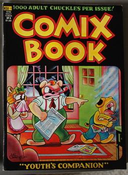 Imagen del vendedor de COMIX BOOK No. 4. (Magazine; 1976; Kitchen Sink; B&W Underground Comics Magazine; DIRECT Only = LOW Distribution);; Underground Magazine; Adult material) a la venta por Comic World