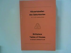 Seller image for Husertabellen des Geburtsortes: Fr 0  - 60  nrdlicher Breite for sale by ANTIQUARIAT FRDEBUCH Inh.Michael Simon