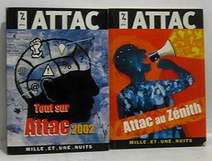 Image du vendeur pour Attac au Znith + Tout sur Attac 2002 (deux livres) mis en vente par crealivres