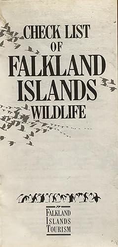 Imagen del vendedor de Check list of Falkland Island wildlife a la venta por Acanthophyllum Books