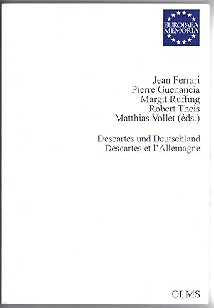 Seller image for Descartes und Deutschland - Descartes et l'Allemagne. for sale by Rometti Vincent