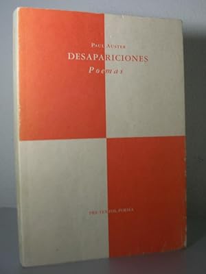 Imagen del vendedor de DESAPARICIONES. Poemas (1970-1979) a la venta por LLIBRES del SENDERI