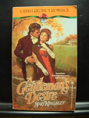 Seller image for A GENTLEMAN'S DESIRE for sale by The Book Abyss